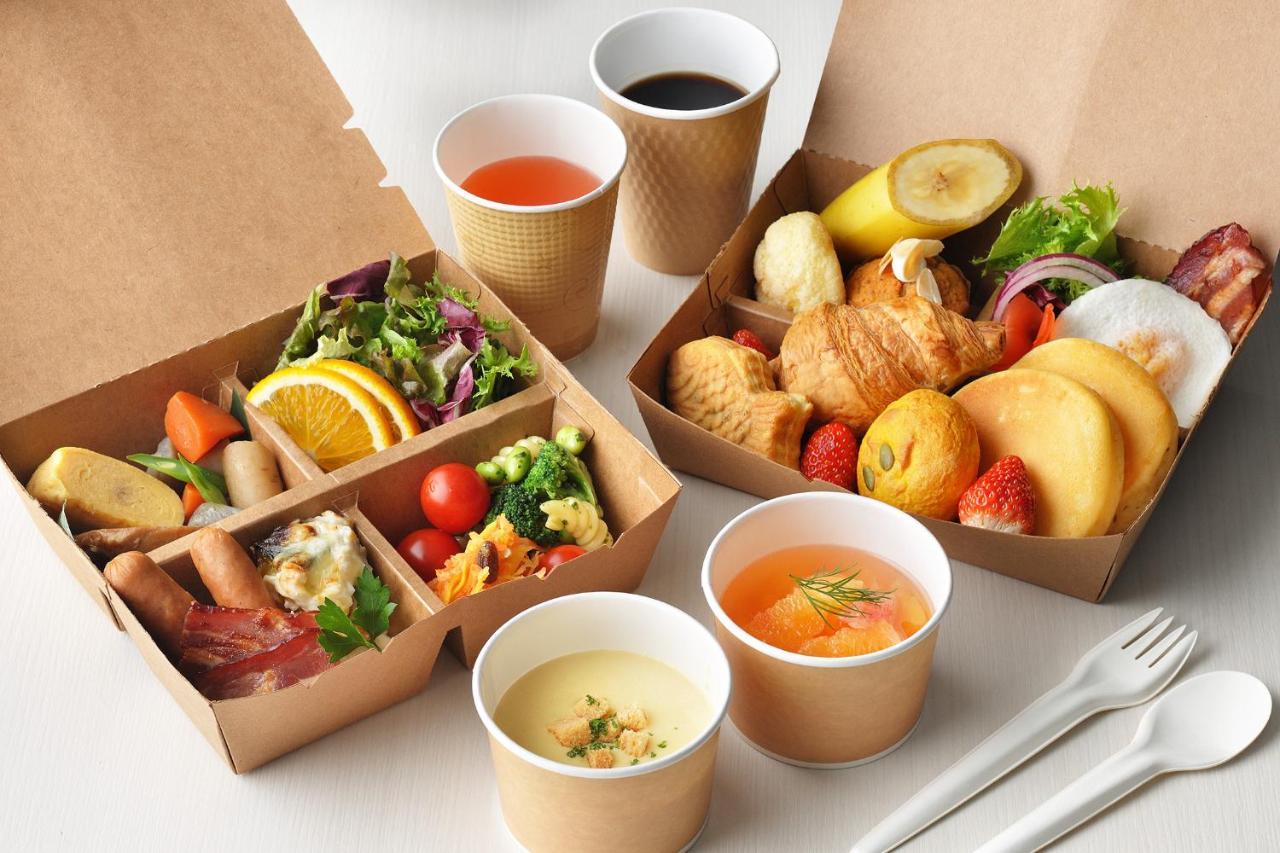 Omo Kansai Airport By Hoshino Resorts Izumisano Exterior foto A selection of inflight meals