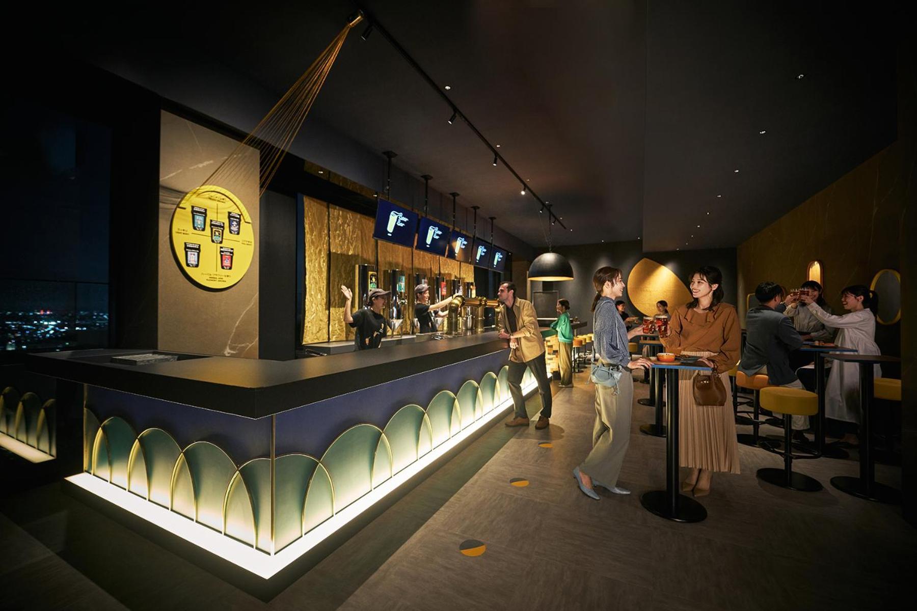 Omo Kansai Airport By Hoshino Resorts Izumisano Exterior foto The bar at the 360° Sky Lounge